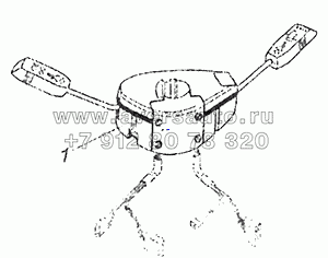 53215-3709002 Установка подрулевого переключателя