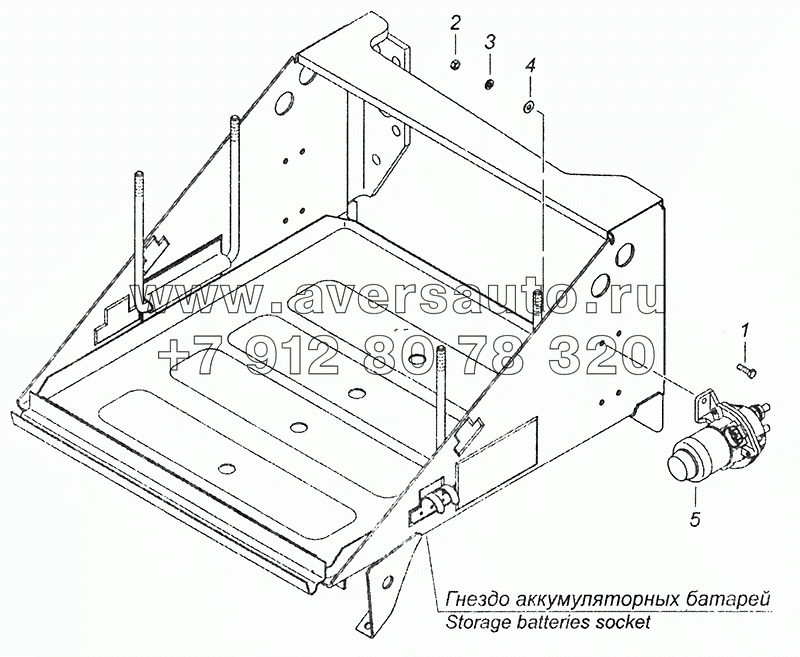 5320-3737001-01 Установка малогабаритного выключателя массы