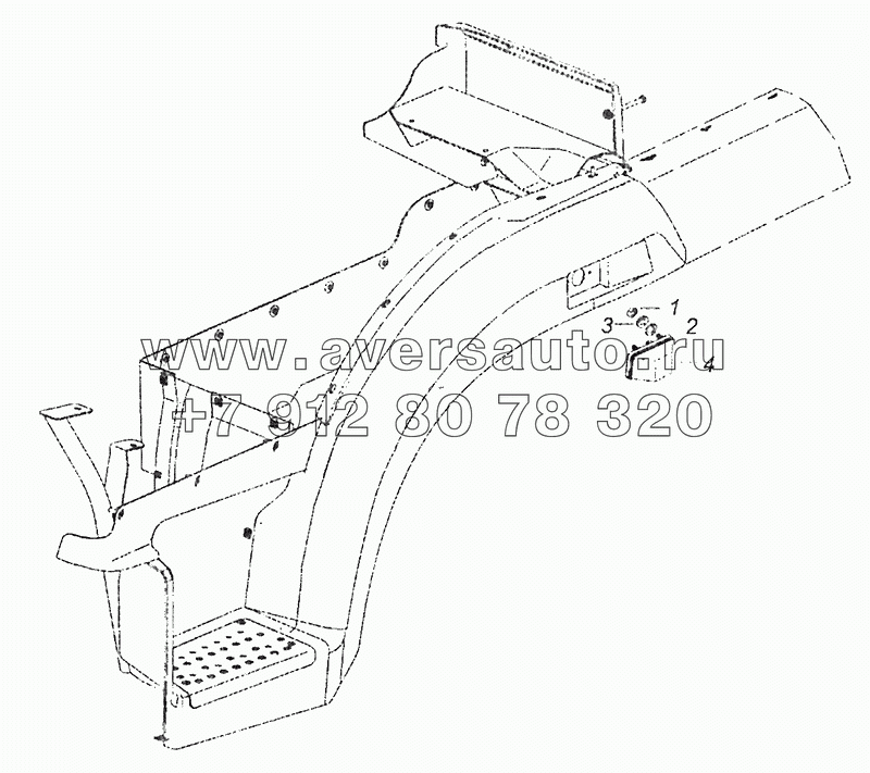 5480-3726001 Установка бокового повторителя указателя поворота
