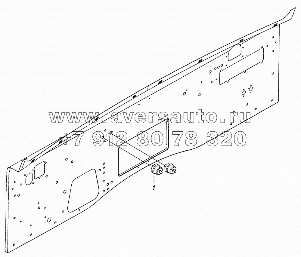 4308-3830005 Установка датчиков указателя давления воздуха