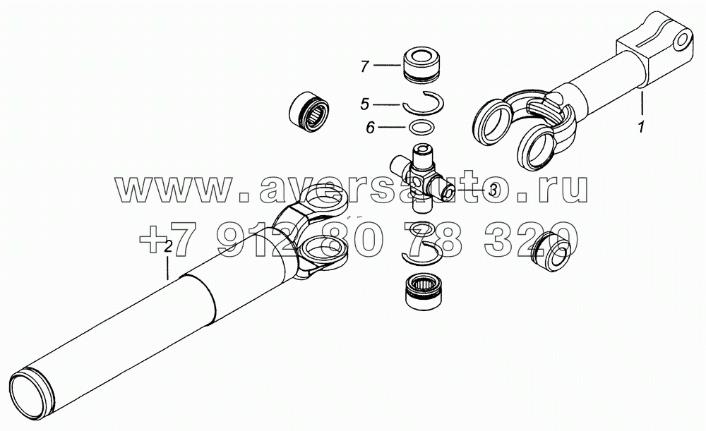 65115-3422014-19 Шарнир с втулкой