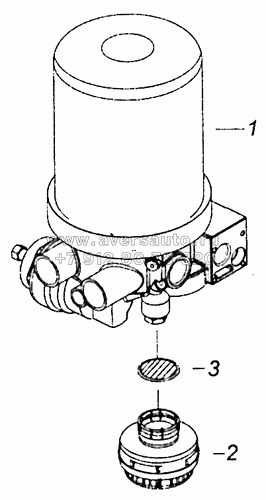 2233-3512010-20 Регулятор давления с адсорбером и глушителем
