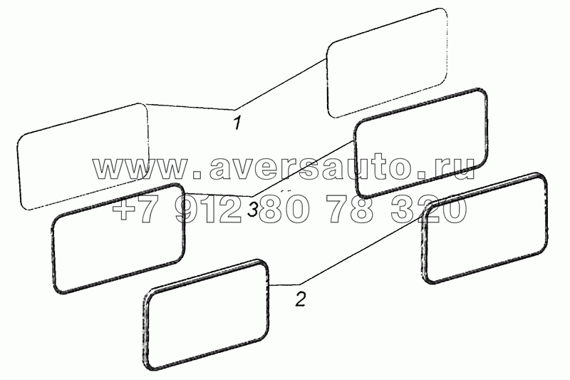 65115-5603005 Установка стекол окна задка