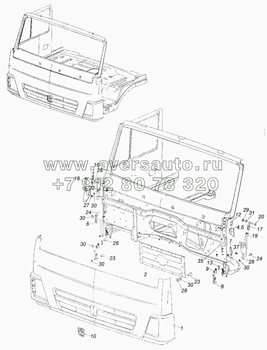 63501-8401009 Установка облицовочной панели