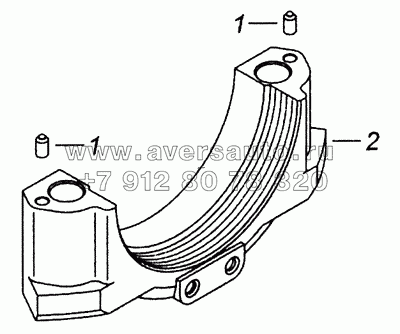 53205-2402076 Крышка подшипника