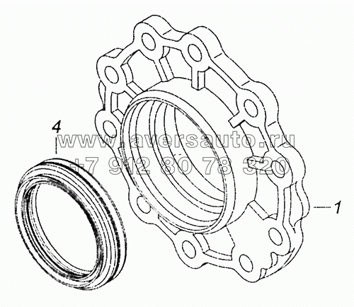 54115-2402050 Крышка стакана подшипников