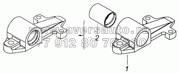 5360-2912020-20 Ушко с втулкой