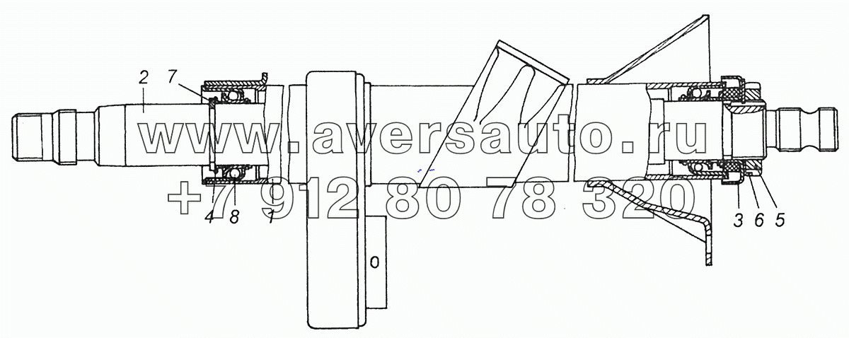 5425-3444010 Колонка рулевого управления