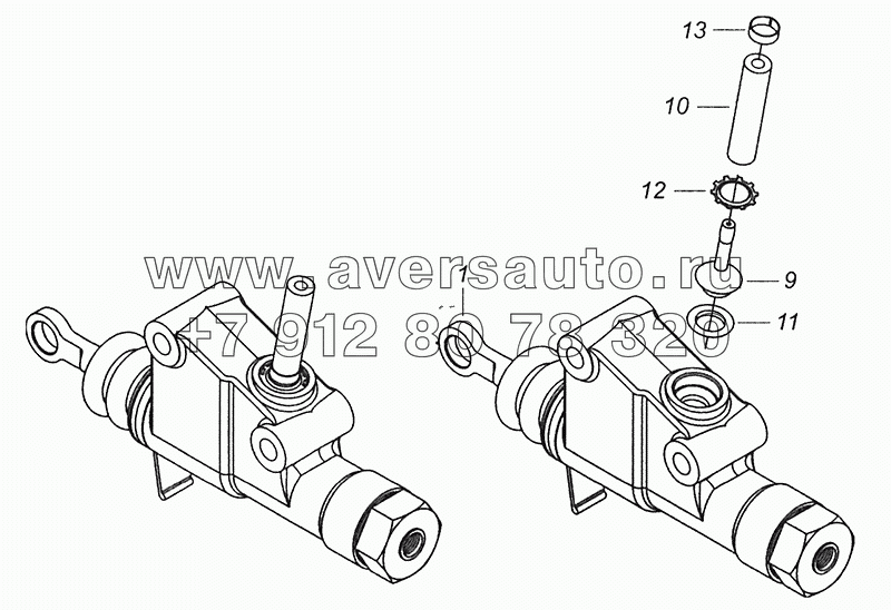 5320-1602510-10 Главный цилиндр управления сцеплением