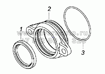 7406.1111040 Корпус переднего подшипника