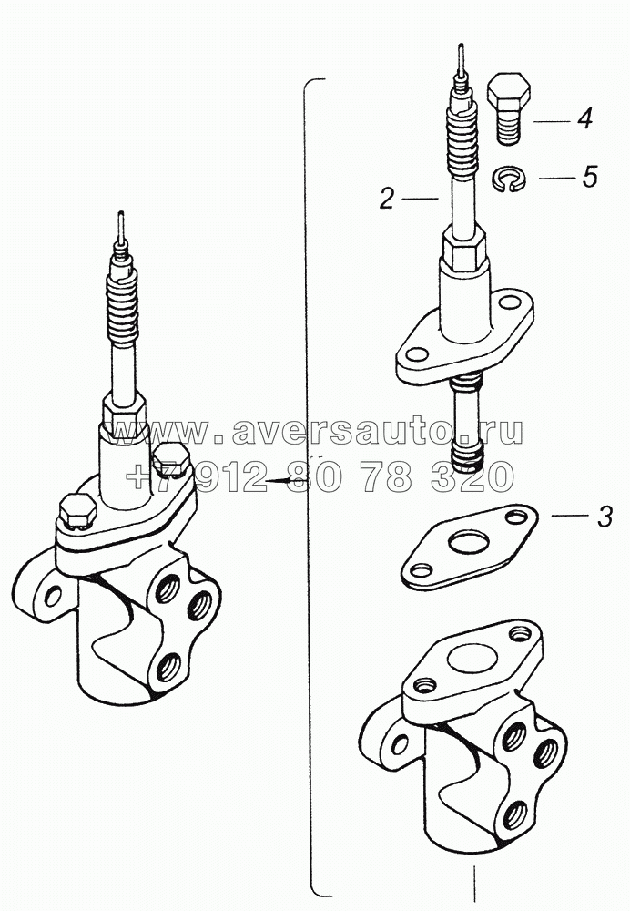 15.1772132 Кран управления делителем передач с тросом