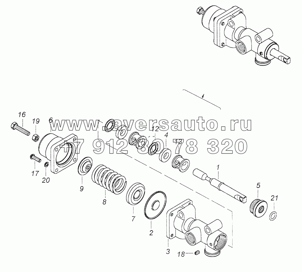 4310-3122010 Кран управления давлением