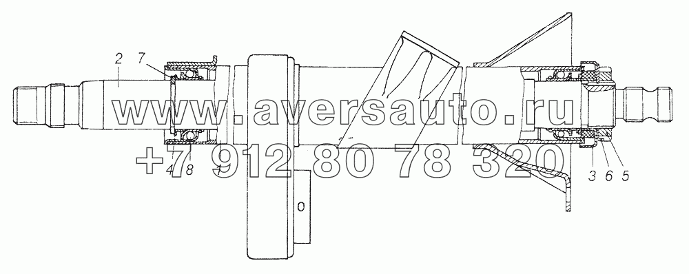 5425-3444010 Колонка рулевого управления