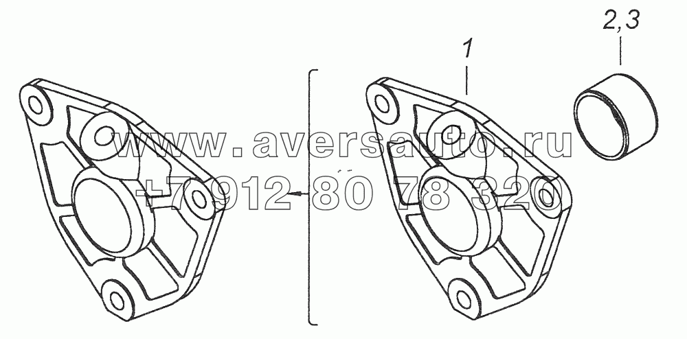 53205-3509088 Крышка задняя в сборе