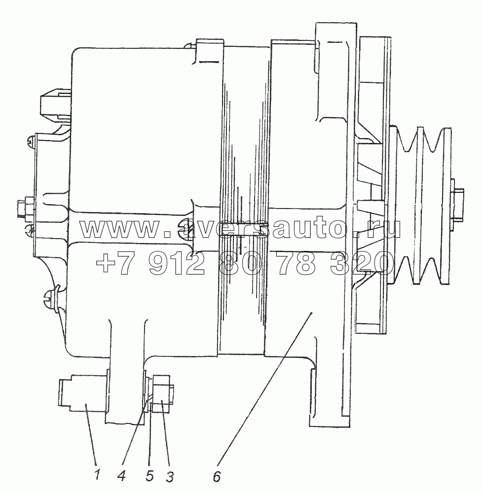 740.3701008-30 Генератор с пальцем
