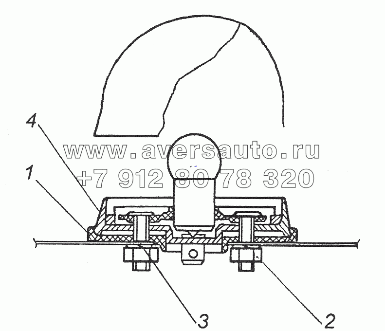 5320-3726001 Установка сигнального фонаря бокового указателя поворотов