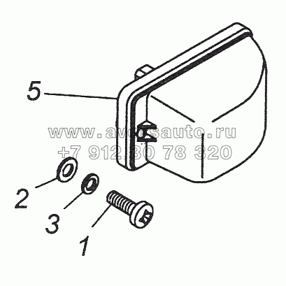 53215-3726001 Установка бокового повторителя указателей поворота
