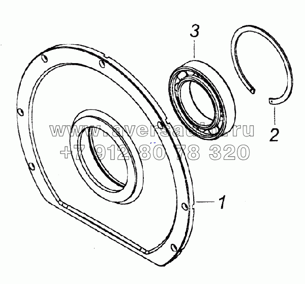 7406.1005250 Корпус подшипника