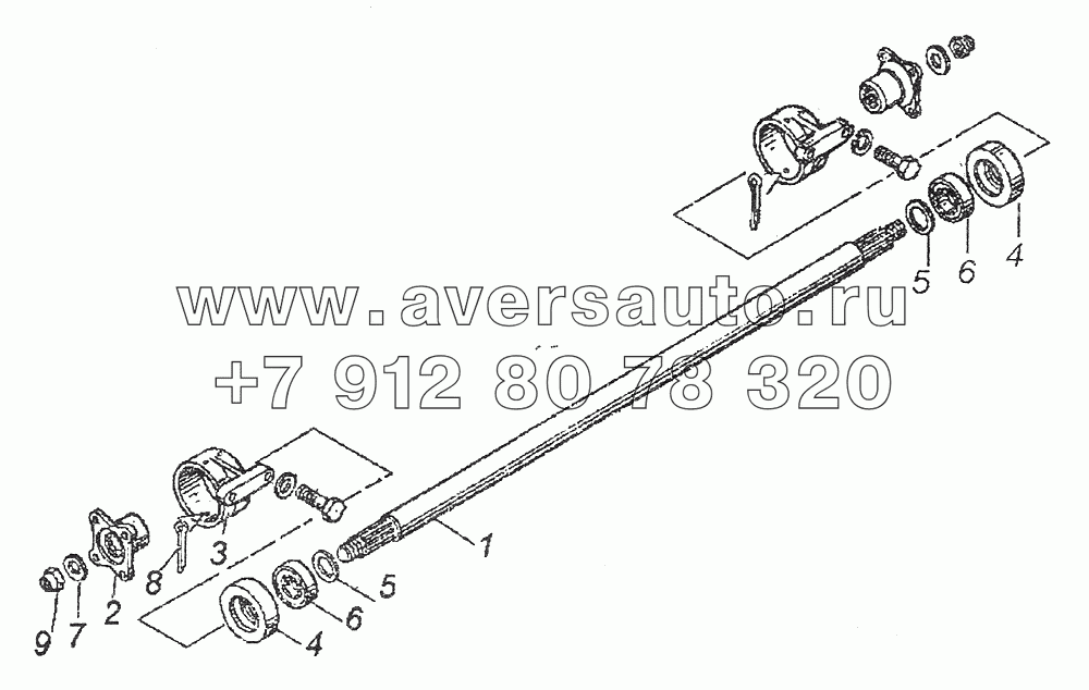 4326-4502210-01 Вал карданный промежуточный