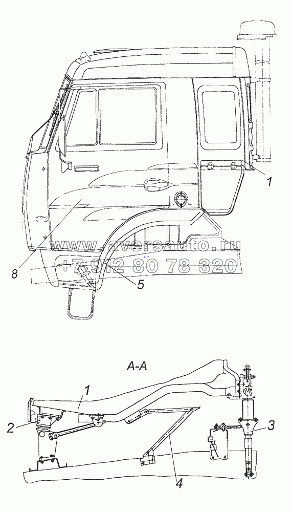 43114-5000006-64 Установка кабины с оперением