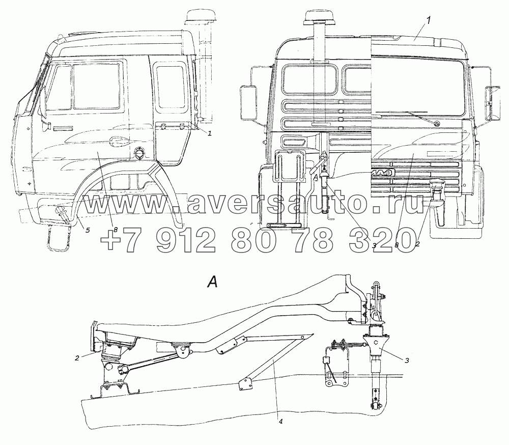 43114-5000006-34 Установка кабины с оперением