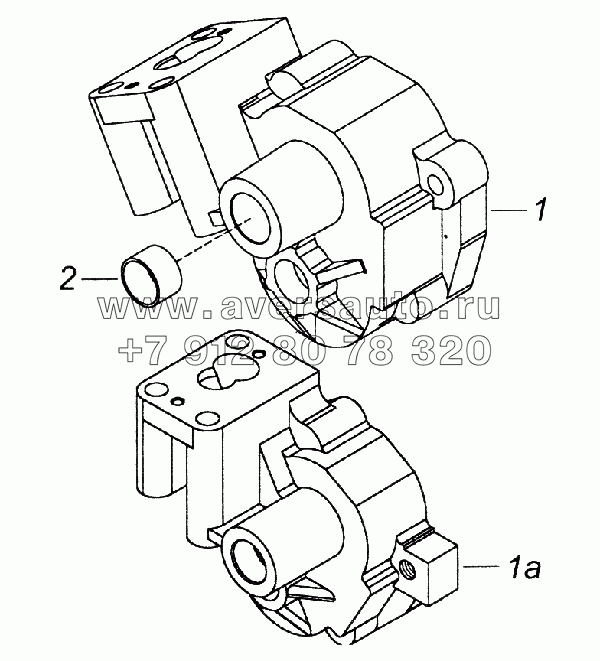 740.1011018-50 Корпус насоса