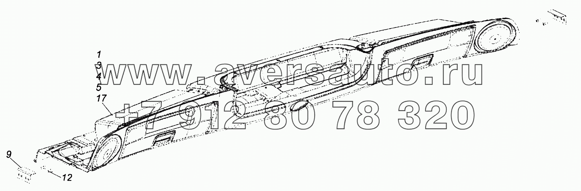 65115-8213005 Установка надоконных полок