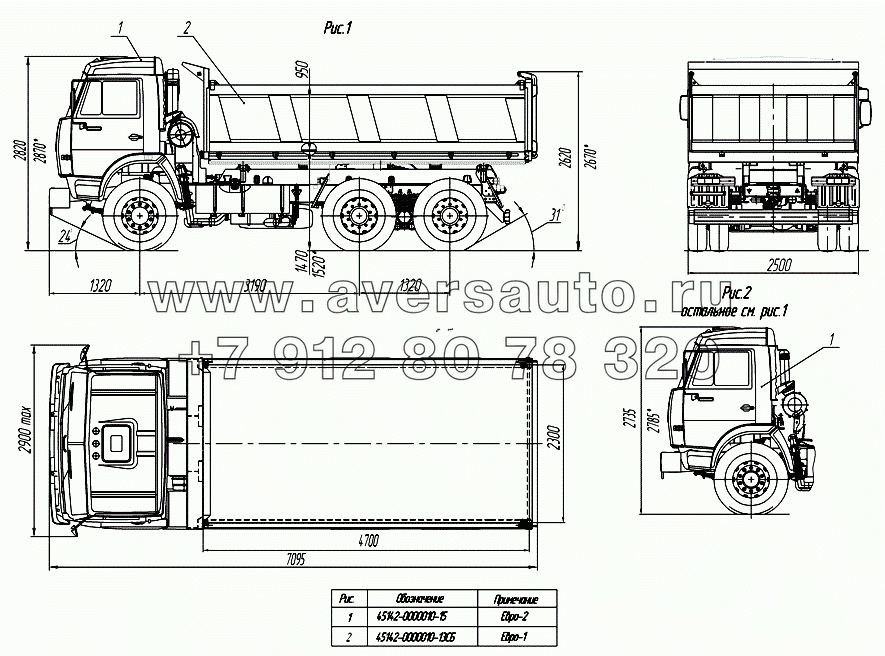 45142-0000010-13 Автомобиль-самосвал (евро-1), 45142-0000010-15 Автомобиль-самосвал (евро-2)