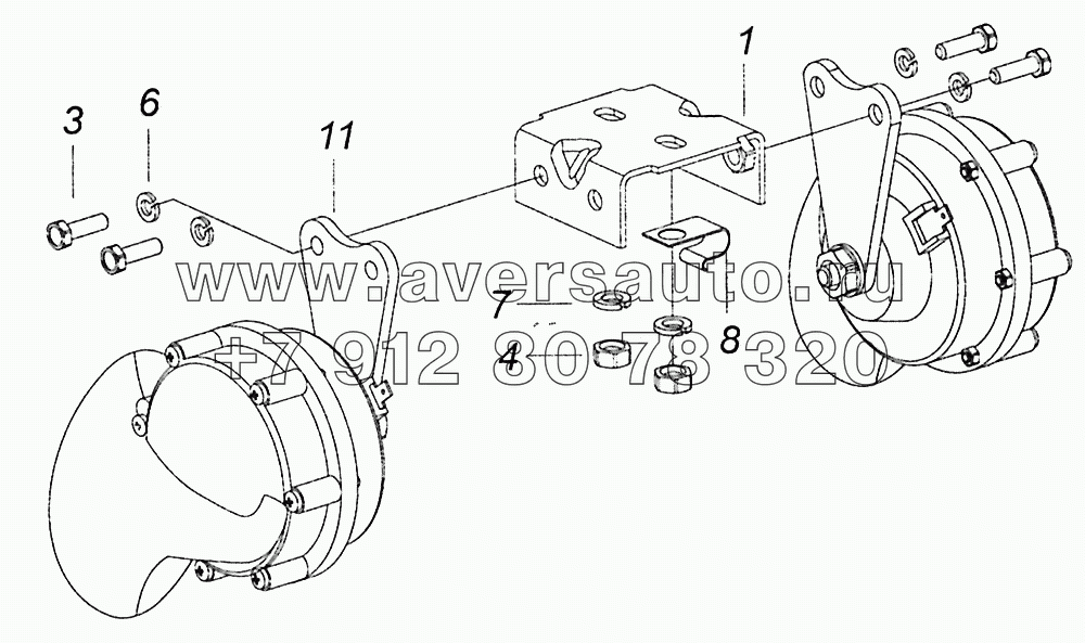 5320-3721001-10 Установка звуковых электрических сигналов