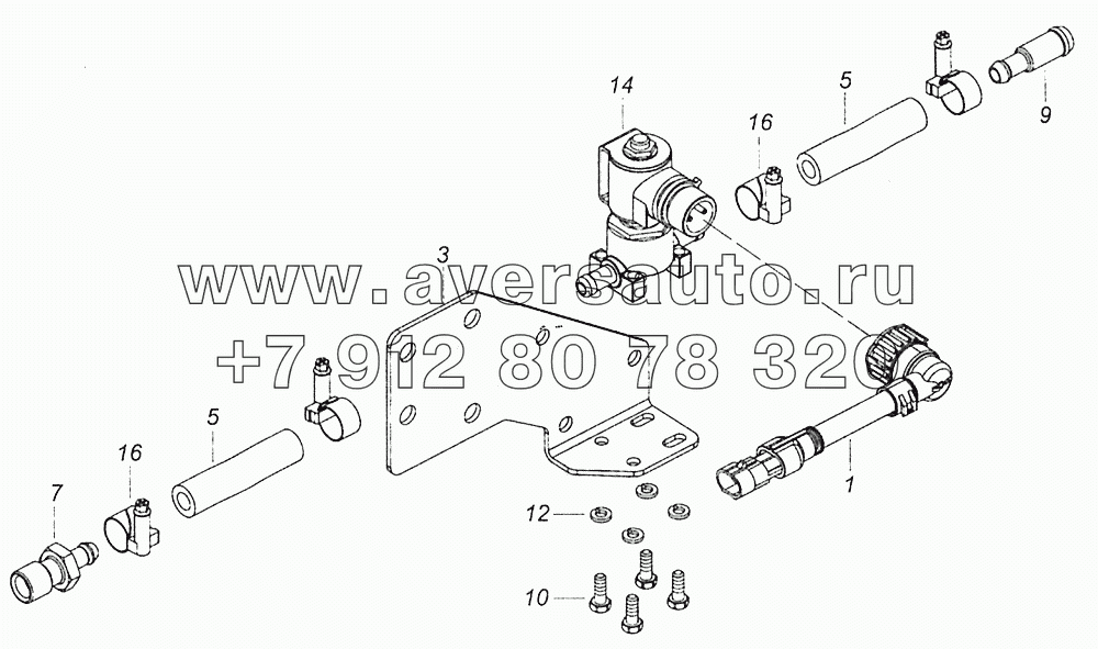 65115-1208650 Клапан в сборе