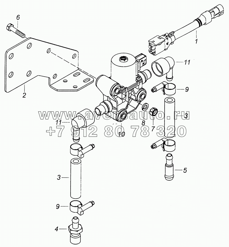 65115-1208650-10 Клапан в сборе