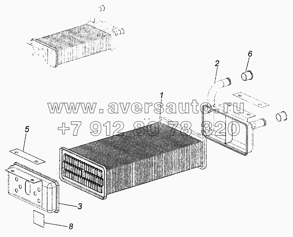 5320-8101060-04 Радиатор отопителя