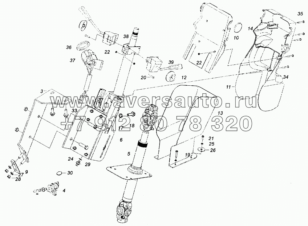 5308-3400014-10 Установка колонки рулевого управления