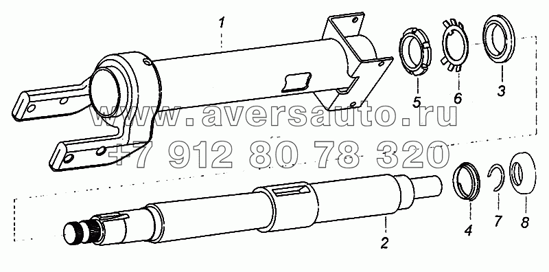 6520-3444010-19 Колонка рулевого управления