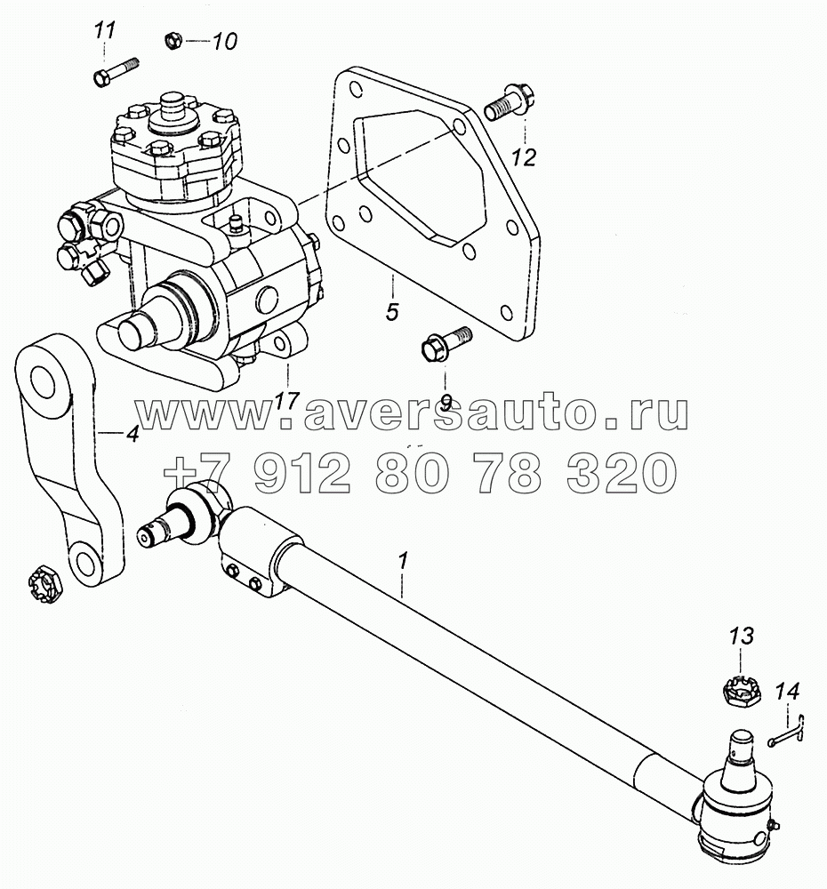 5308-3400012-10 Установка рулевого механизма