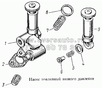 Насос топливный низкого давления