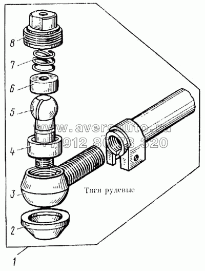 Тяги рулевые