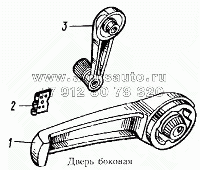 Дверь боковая