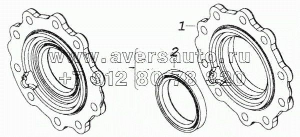 Крышка стакана подшипников