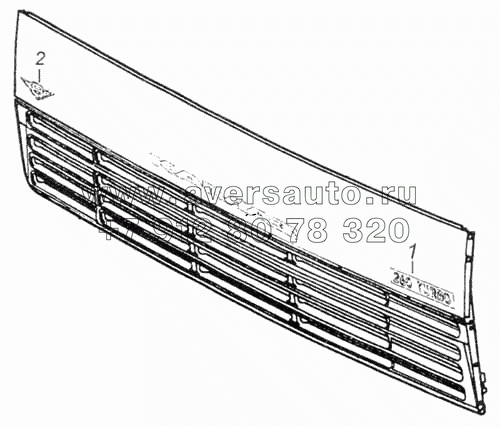 Установка знаков двигателя и «260 TURBO»