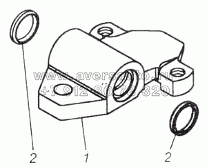 Ушко с втулкой и манжетами
