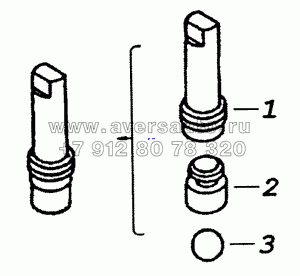 5320-1305030 Пробка с шариком и держателем
