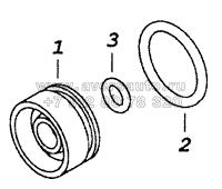 5320-1609556 Уплотнение поршня выключения сцепления