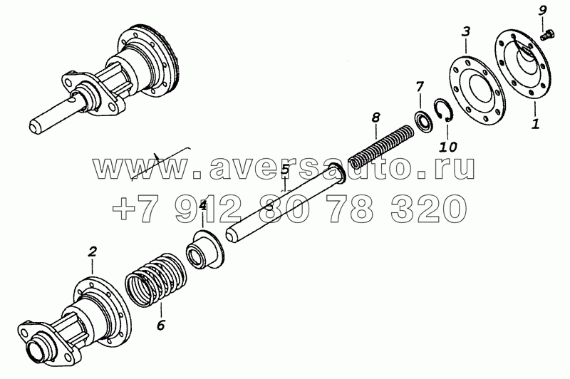 5320-2509010 Механизм блокировки