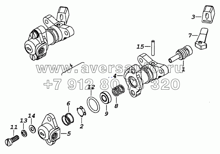 5320-2511060 Кран включения блокировки