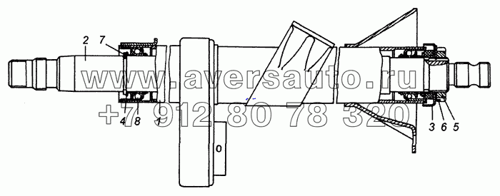 5425-3444010 Колонка рулевого управления