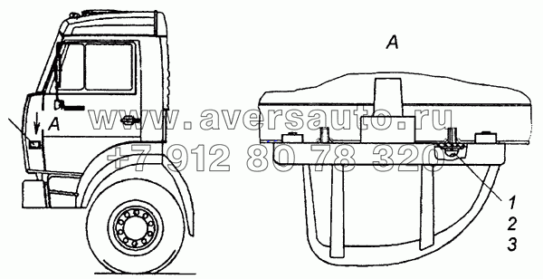 53215-3726001 Установка бокового повторителя указателей поворота