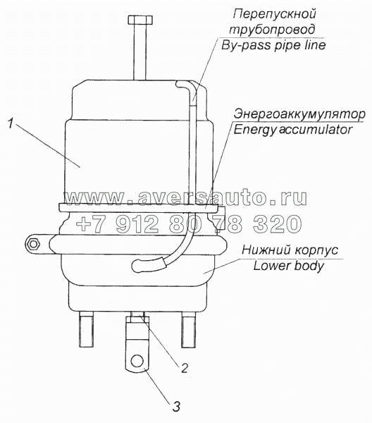 Камера тормозная тип 30/24