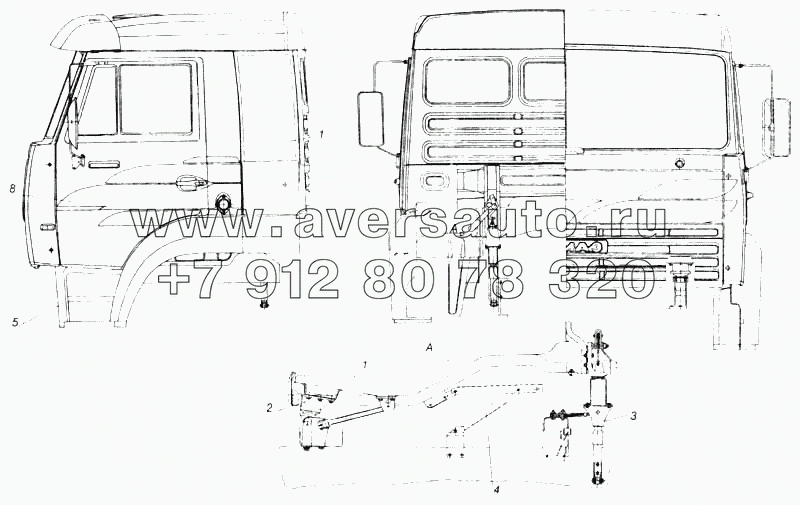 Установка кабины с оперением