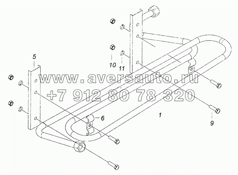 6520-3506180-85 Установка охладителя